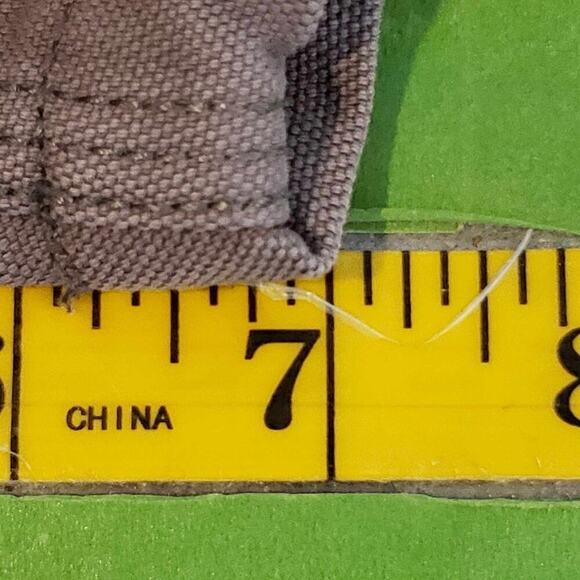 Duluth Trading Co Cargo Shorts Men's Size 38 Heavy Dark Canvas Gray Greige - Picture 6 of 9